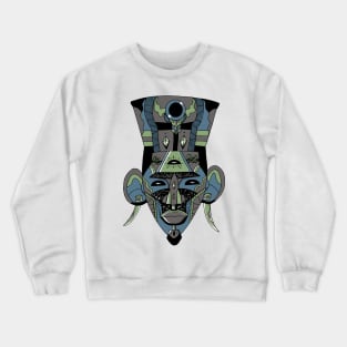 Mellow Cool African Mask 6 Crewneck Sweatshirt